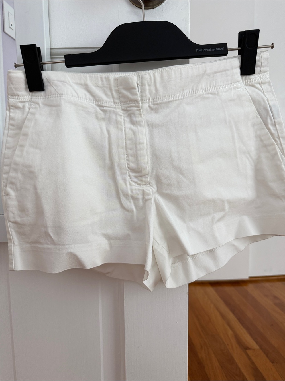 Crewcuts White Cotton Blend Kids Shorts